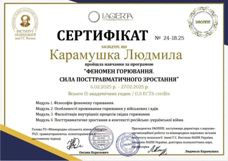 Сертификат 6
