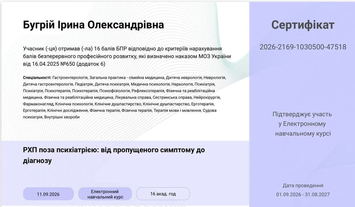 Сертифікат 14
