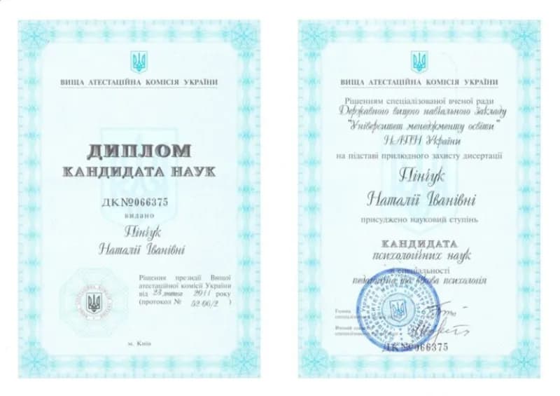 Сертификат 2