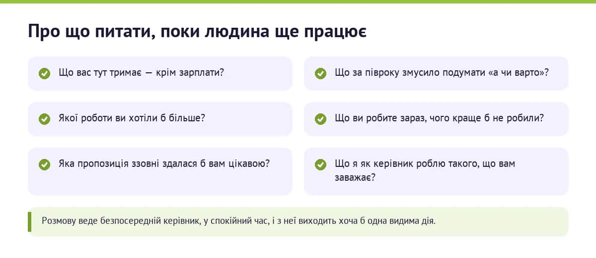 Шість питань розмови утримання, які ставлять до того, як людина ухвалила рішення